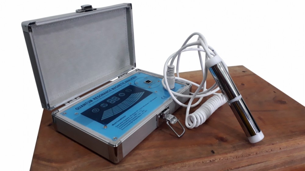 Quantum Resonance Magnetic Analyzer